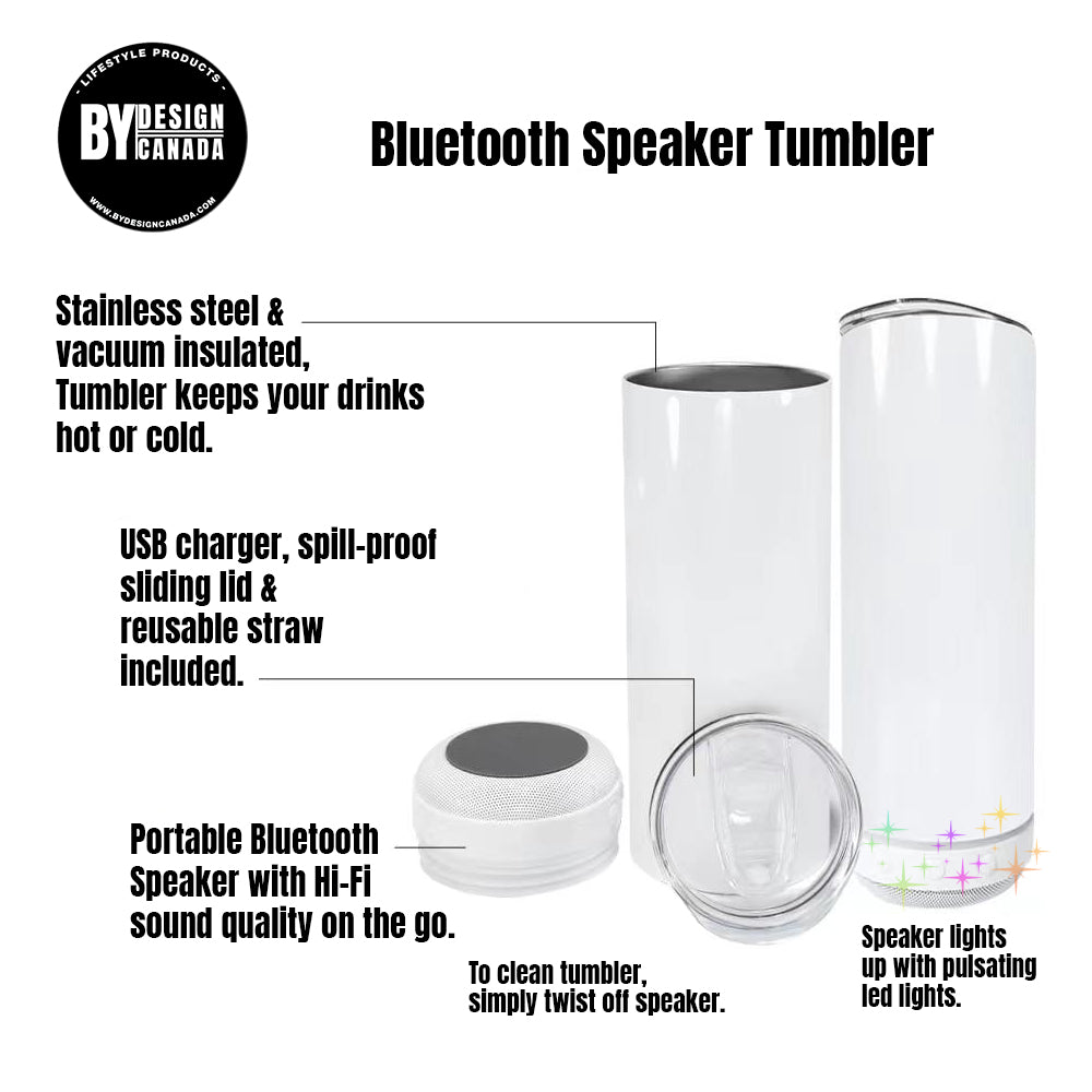 Pattern Bluetooth Tumbler