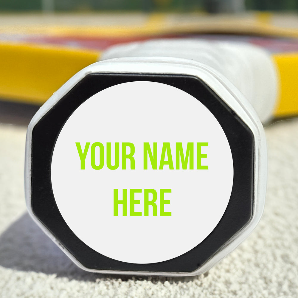 Personalized Pickleball Paddle Tag - NAME