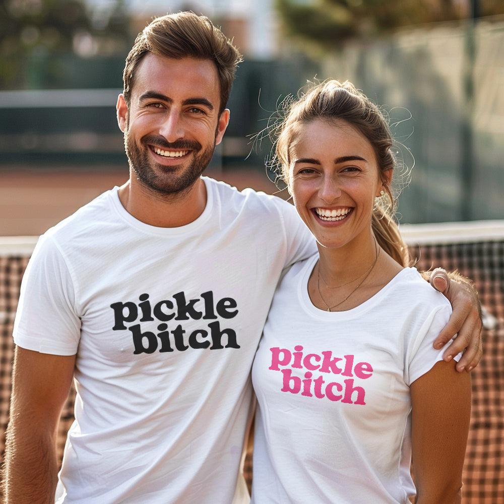 Pickle Bitch "T" Pink (ladies fit)