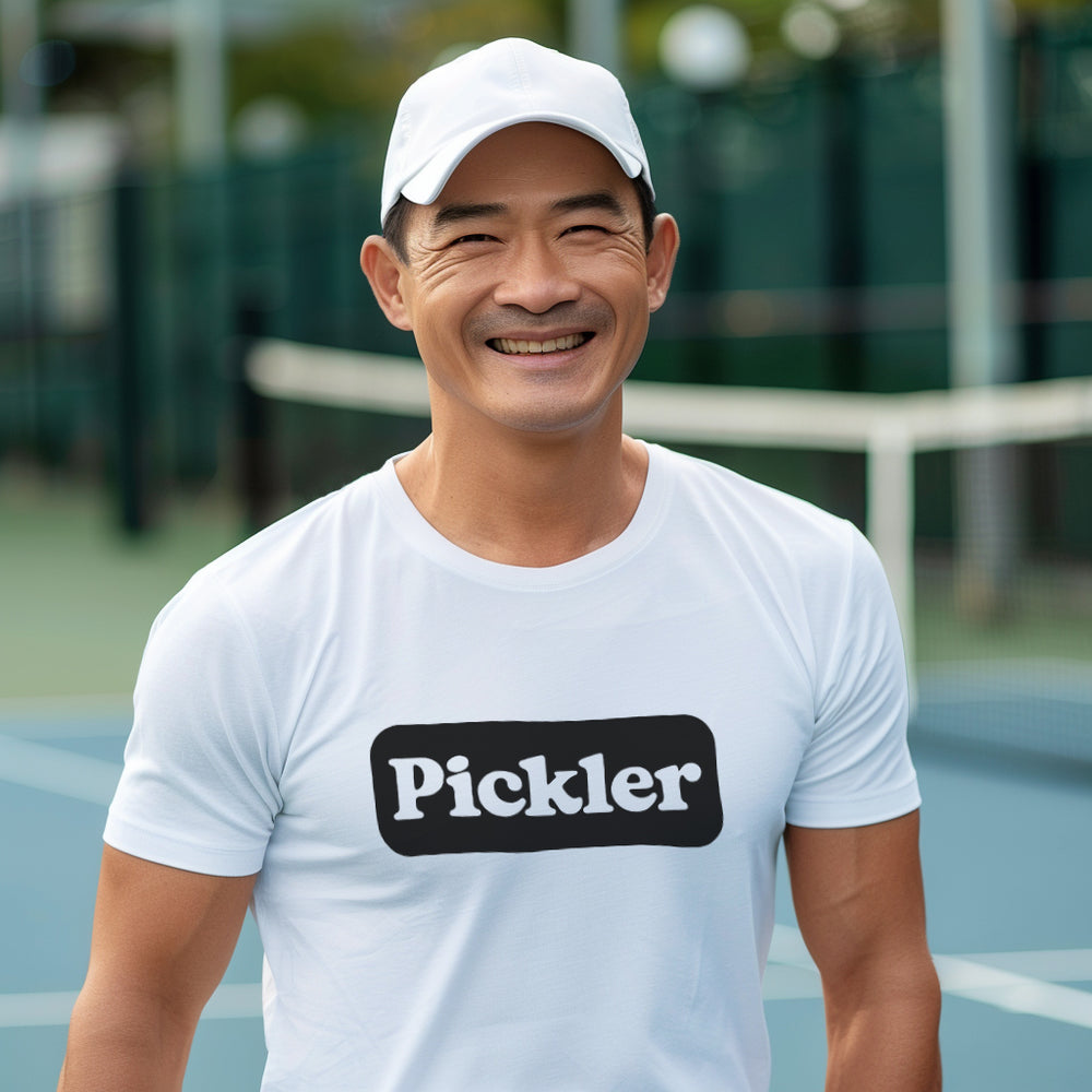 Pickler Black Cutout T-shirt (Men's Fit)