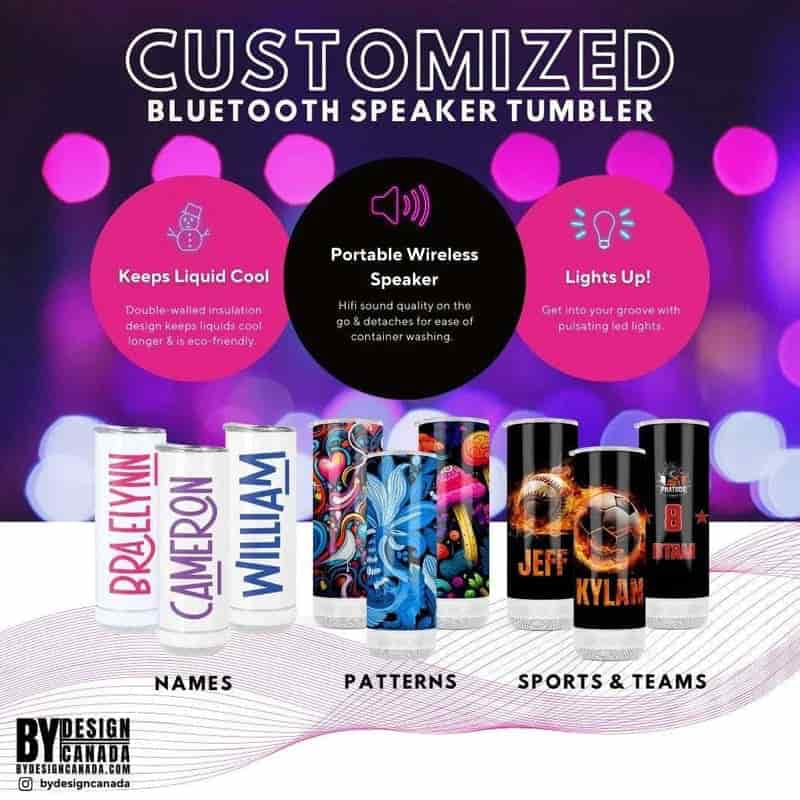 BARBIE Bluetooth Speaker Tumbler - ByDesignCanada