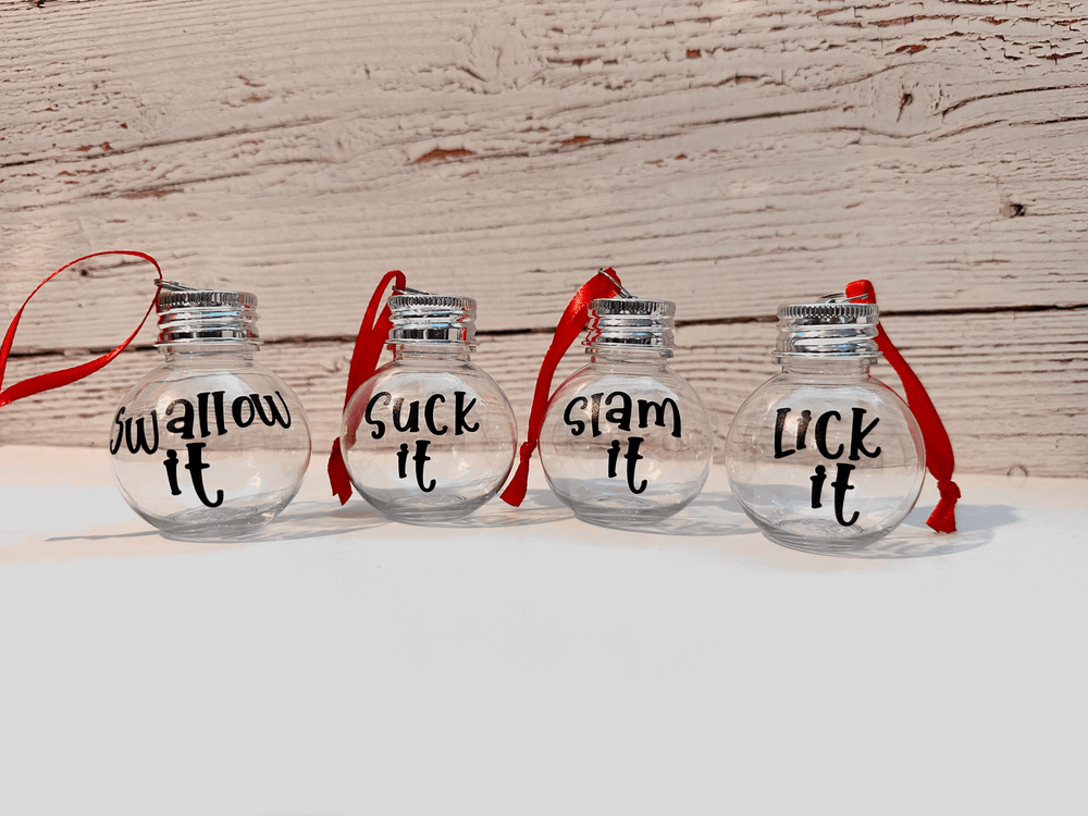 Booze Balls - Holiday Ornament Shots - ByDesignCanada