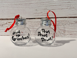 Booze Balls - Holiday Ornament Shots