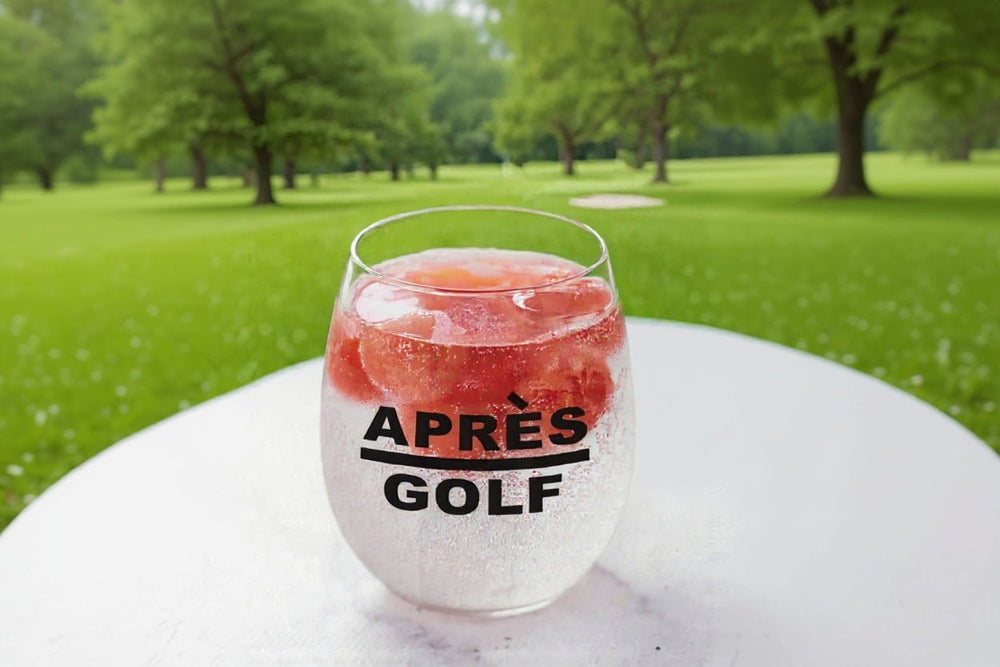 Golf Acrylic Wine Glasses - ByDesignCanada