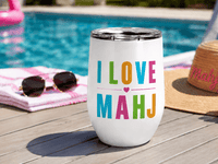 Mahjong Wine Tumblers - ByDesignCanada