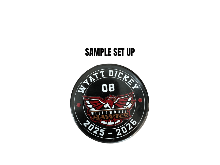 Personalized Hockey Puck