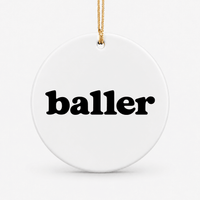 Pickleball Ornament - ByDesignCanada