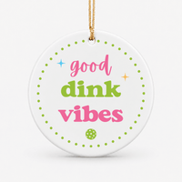 Pickleball Ornament - ByDesignCanada