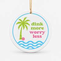 Pickleball Ornament - ByDesignCanada
