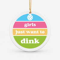 Pickleball Ornament - ByDesignCanada