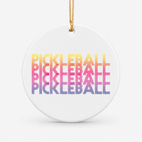 Pickleball Ornament - ByDesignCanada