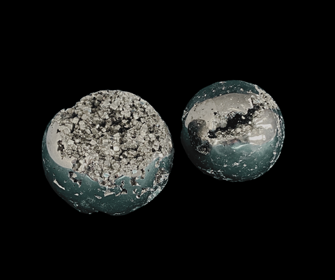 Pyrite Spheres - Large & Medium